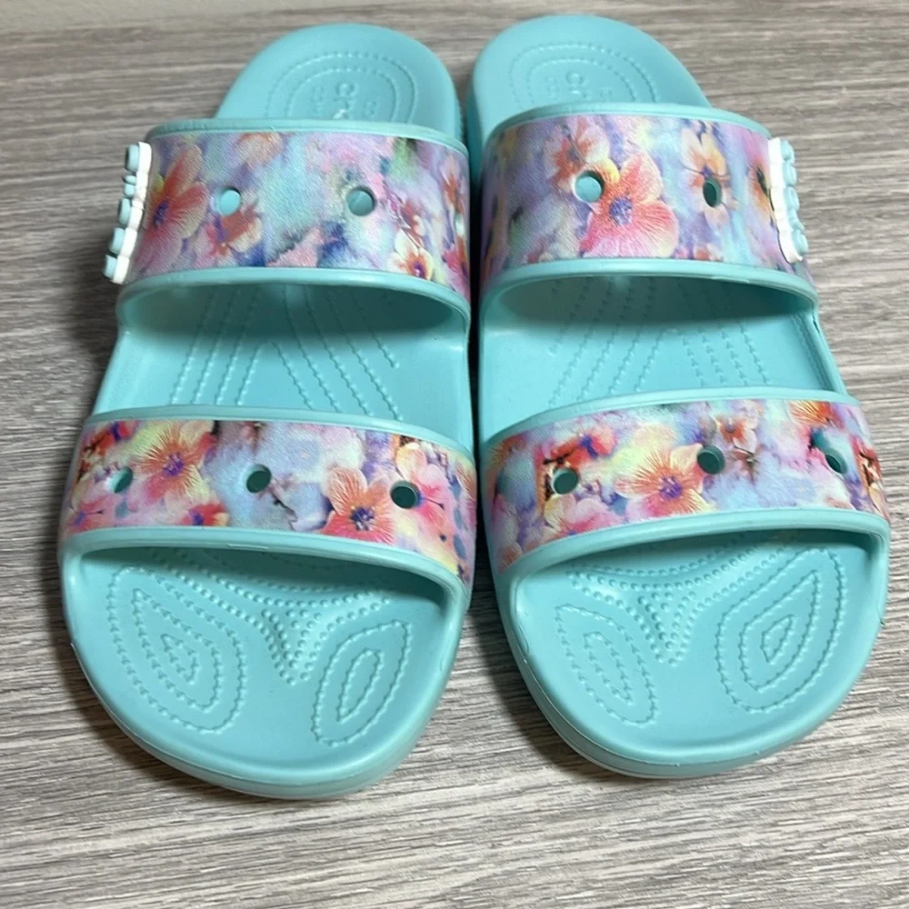 Crocs Iconic Comfort Classic Dream 2 Strap Sandals Slides Men’s 12
